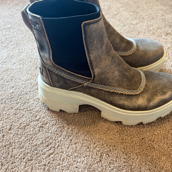 Sorel Black and White Outdoor Sneakers - Picture 2 of 5